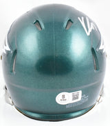 Kenneth Gainwell Autographed Eagles Speed Mini Helmet - Beckett W Hologram