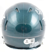 CJ Gardner-Johnson Autographed Eagles Speed Mini Helmet - Beckett W Hologram