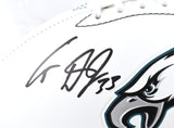 Cooper DeJean Autographed Philadelphia Eagles Logo Football - Fanatics