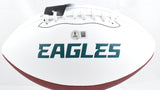 Dom DiSandro Signed Philadelphia Eagles Logo Football Big Dom Beckett W Hologram