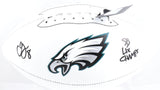 CJ Gardner-Johnson Autographed Eagles Logo Football SB Champs Beckett W Hologram