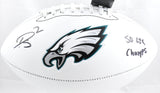 Darius Slay Signed Philadelphia Eagles Logo Football SB Champs - Beckett W Holo