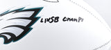 Brandon Graham Signed Philadelphia Eagles Logo Football SB Champs Beckett W Holo