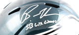 Brandon Graham Autographed Eagles F/S Speed Helmet SB Champs Beckett W Hologram