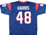 Christian Harris Autographed Blue Pro Style Jersey - Beckett W Hologram