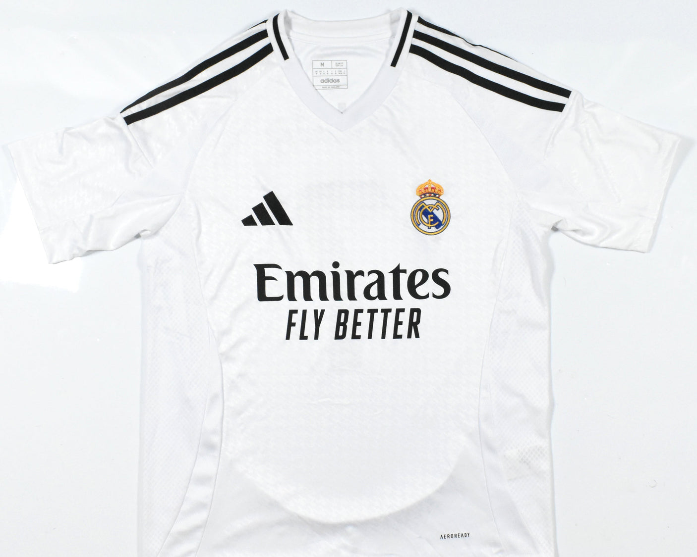 Vinicius Jr Autographed Real Madrid Home White Soccer Jersey #7 Beckett Hologram