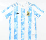 Sergio Aguero Signed Argentina FC Soccer White Jersey #9 - Beckett Hologram