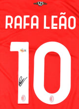 Rafael Leao Signed AC Milan Home Red Soccer Jersey #10 - Beckett Hologram