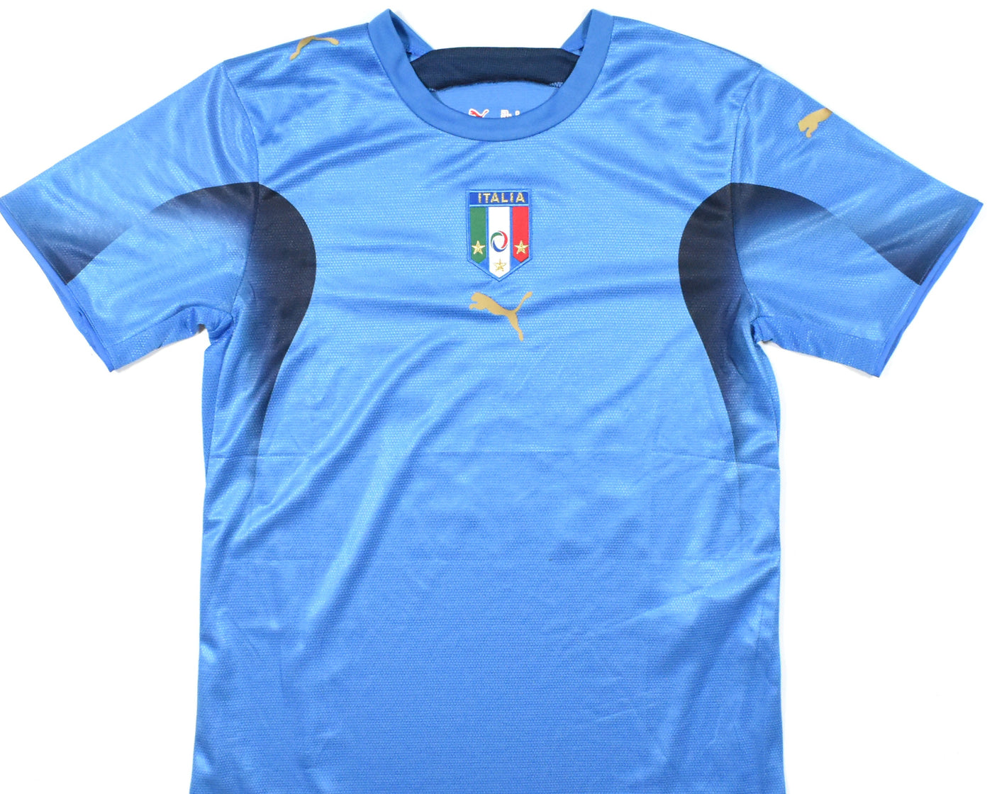 Andrea Pirlo Signed Italy FC Home Soccer Jersey #21 - Beckett Witnessed Hologram