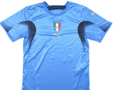 Andrea Pirlo Signed Italy FC Home Soccer Jersey #21 - Beckett Witnessed Hologram