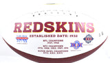 Adrian Peterson Autographed Washington Logo Football Beckett W Hologram *Right
