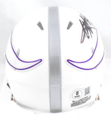 Adrian Peterson Autographed Vikings Alt 24 Speed Mini Helmet-Beckett W Hologram