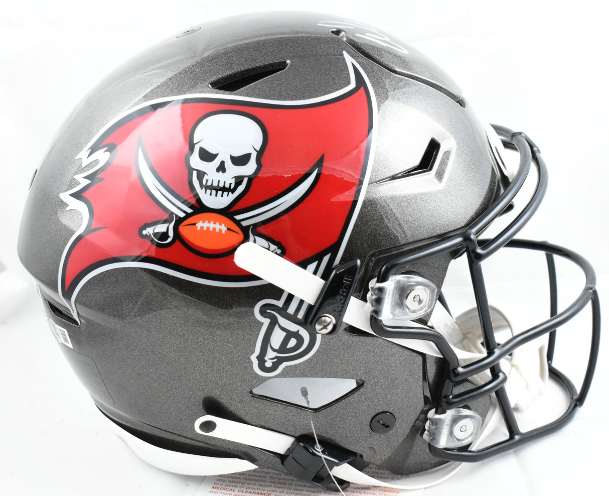 Warren Sapp Signed Buccaneers F/S Speed Flex Helmet HOF - Beckett W Hologram