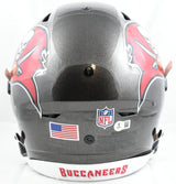 Warren Sapp Signed Buccaneers F/S Speed Flex Helmet HOF - Beckett W Hologram
