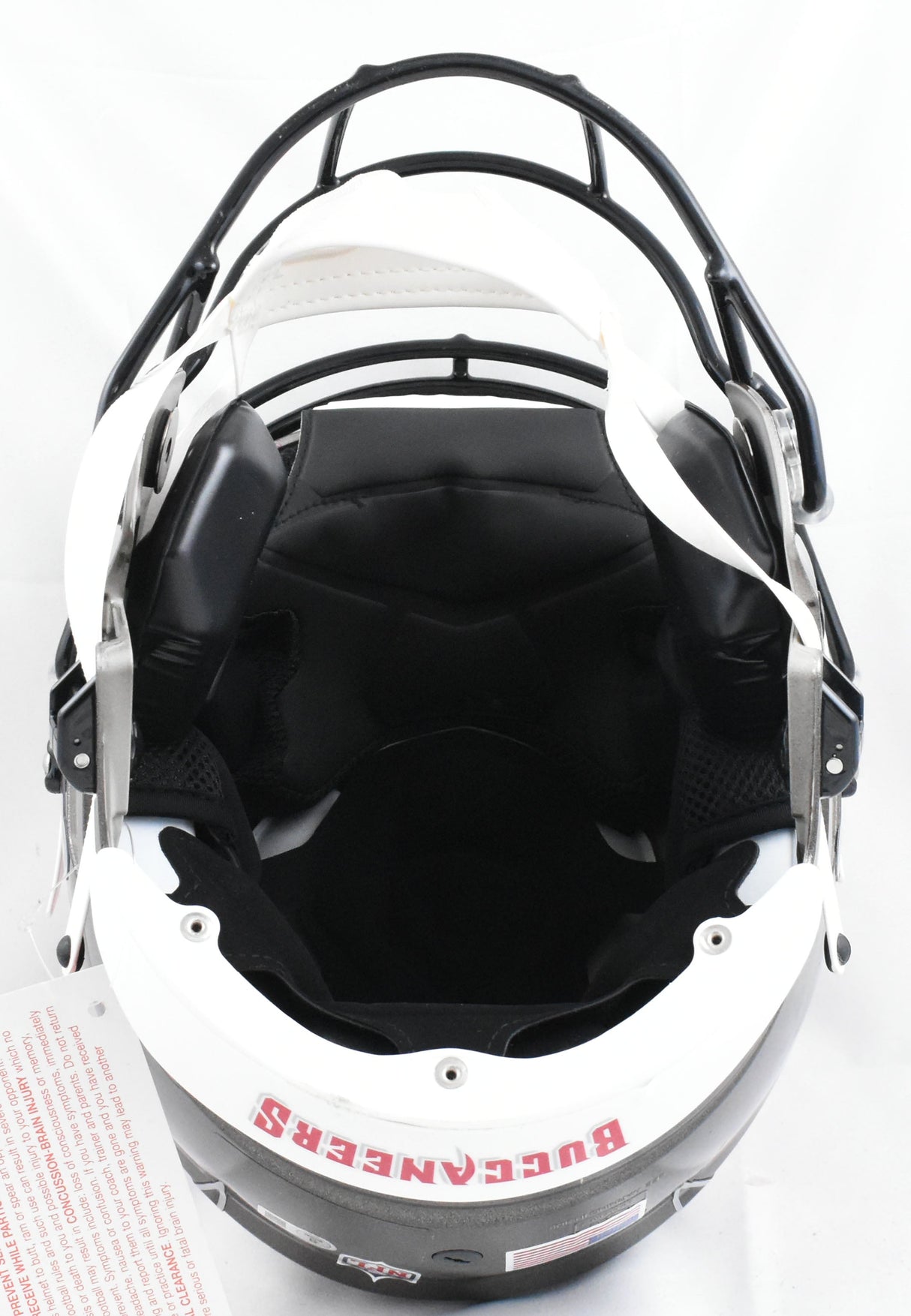 Warren Sapp Signed Buccaneers F/S Speed Flex Helmet HOF - Beckett W Hologram