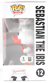 Warren Sapp Autographed Miami Hurricanes Funko Pop #12 The U - Beckett W Holo