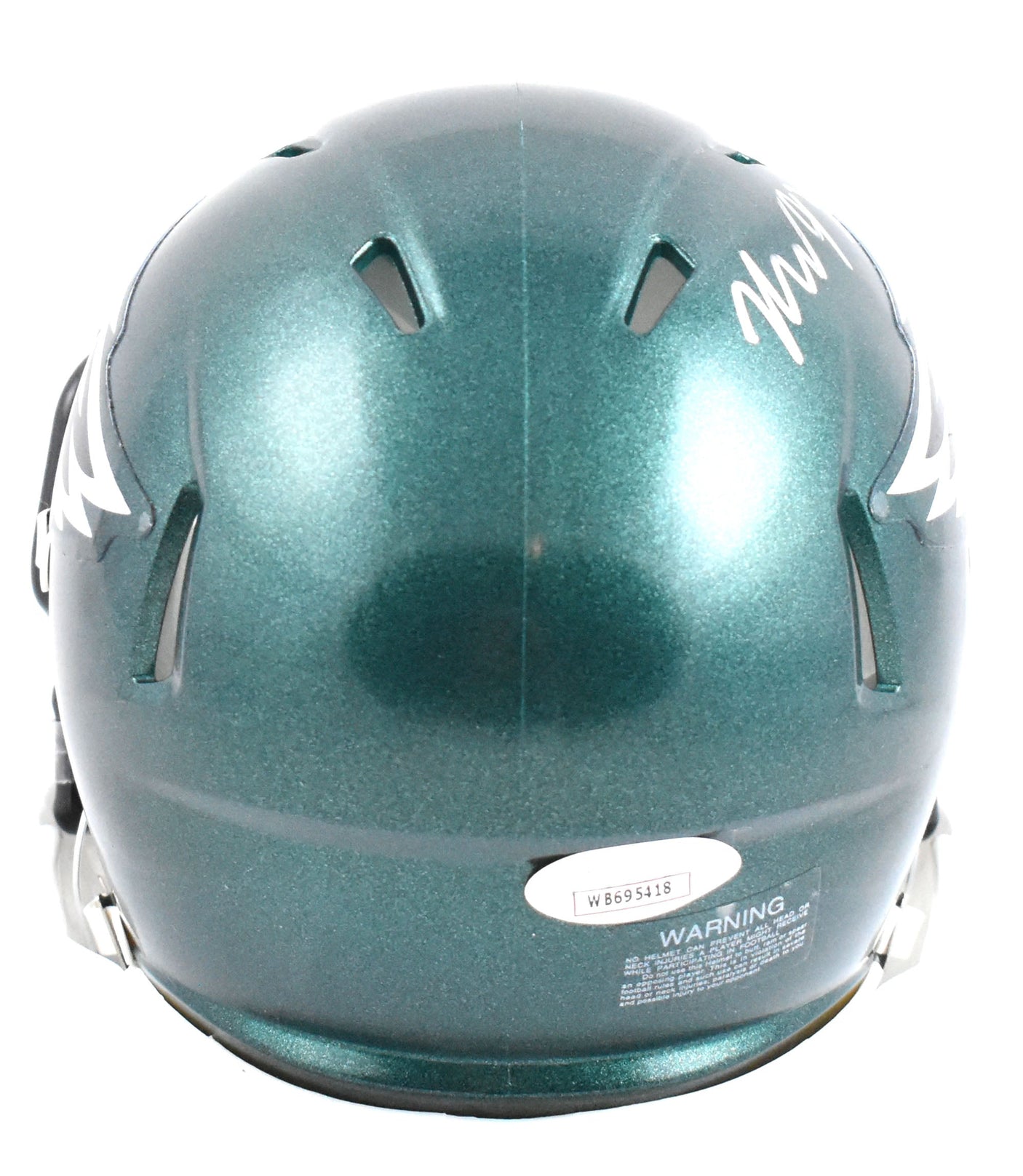 Milton Williams Autographed Philadelphia Eagles Speed Mini Helmet - JSA W