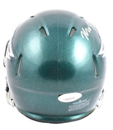 Milton Williams Autographed Philadelphia Eagles Speed Mini Helmet - JSA W