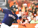 David Ortiz Autographed Boston Red Sox 16x20 Swing Photo - Beckett W Hologram