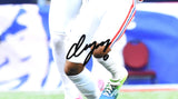 Christian Gonzalez Autographed Patriots 8x10 INT Photo - Beckett W Hologram