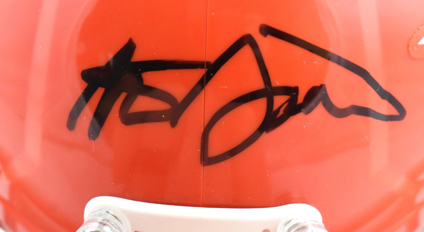 Steve Spurrier Signed Florida Gators Tom Petty Speed Mini Helmet-Beckett W Holo