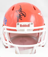 Steve Spurrier Signed Florida Gators Tom Petty Speed Mini Helmet-Beckett W Holo