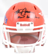 Steve Spurrier Signed Florida Gators Tom Petty Speed Mini Helmet-Beckett W Holo