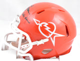 Steve Spurrier Signed Florida Gators Tom Petty Speed Mini Helmet-Beckett W Holo