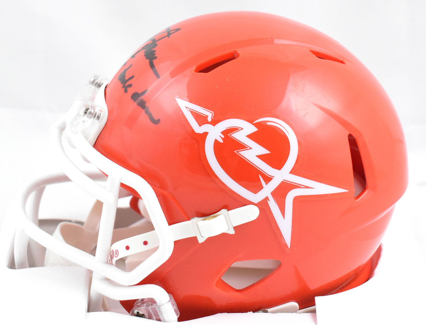 Steve Spurrier Signed Florida Gators Tom Petty Speed Mini Helmet-Beckett W Holo