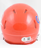 Steve Spurrier Signed Florida Gators Tom Petty Speed Mini Helmet-Beckett W Holo