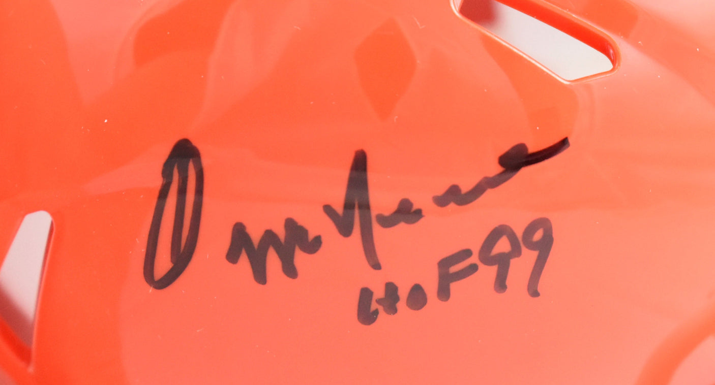 Ozzie Newsome Autographed Cleveland Browns Speed Mini Helmet w/HOF - Prova