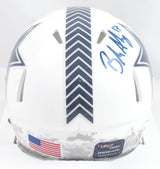 Brandon Aubrey Autographed Dallas Cowboys Salute 2024 Speed Mini Helmet - Prova