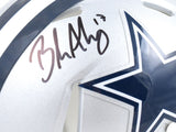 Brandon Aubrey Autographed Dallas Cowboys Speed Mini Helmet - Prova *Black