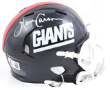 Harry Carson Autographed New York Giants 81-99 Speed Mini Helmet- Beckett W Holo