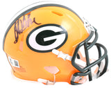 Sterling Sharpe Autographed Green Bay Packers Speed Mini Helmet - Beckett W Holo