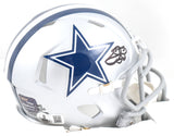 Emmitt Smith Autographed Dallas Cowboys Speed Mini Helmet - Beckett W Hologram