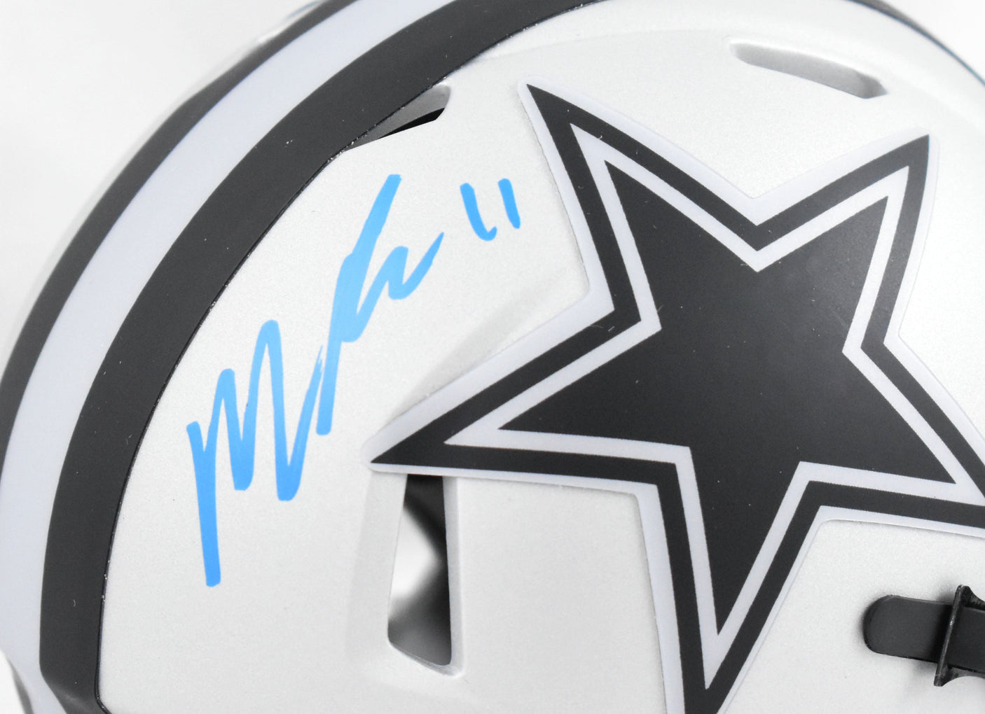 Micah Parsons Autographed Dallas Cowboys Rave Speed Mini Helmet - Fanatics
