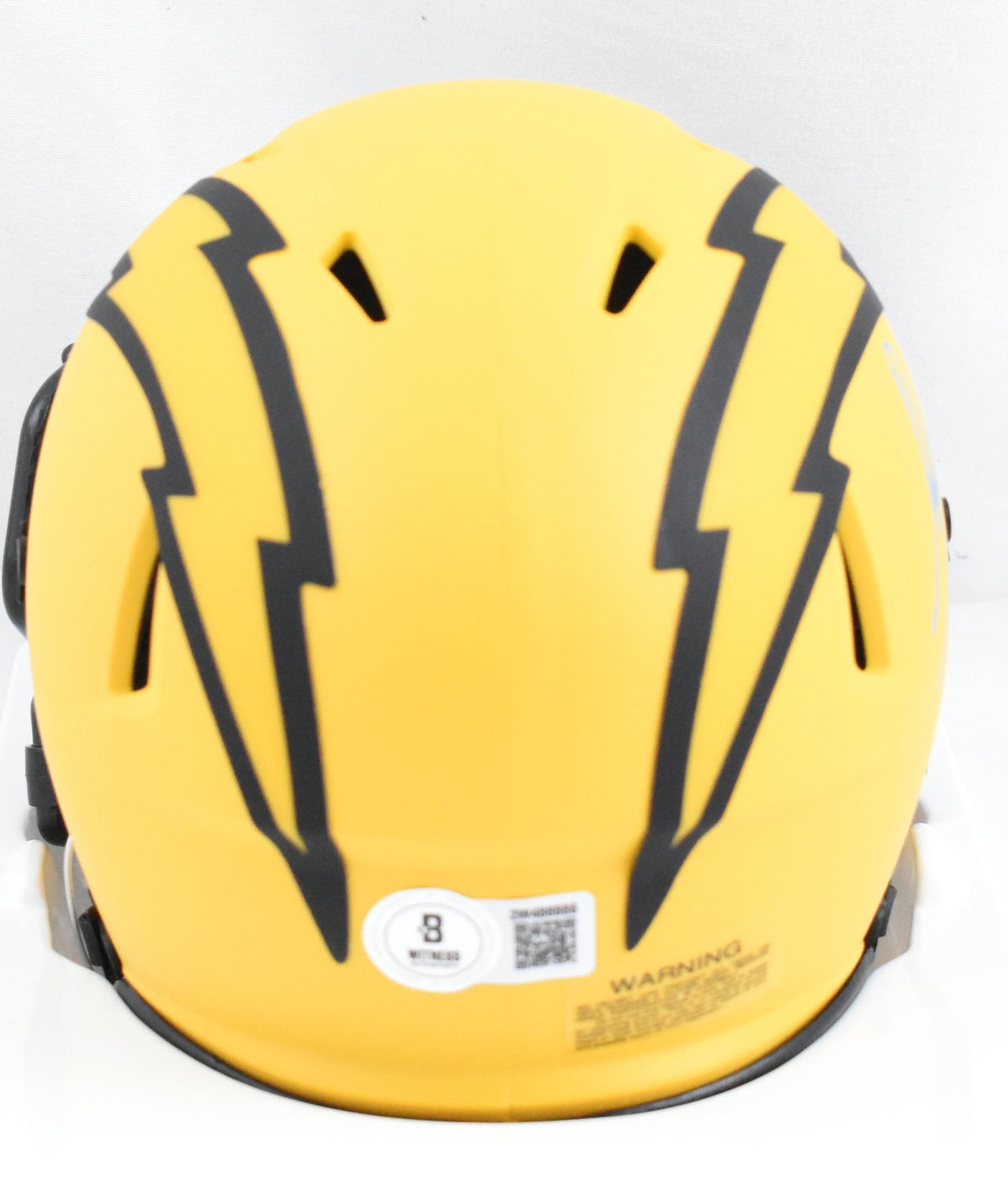 Antonio Gates Autographed Chargers Rave Speed Mini Helmet - Beckett W Hologram