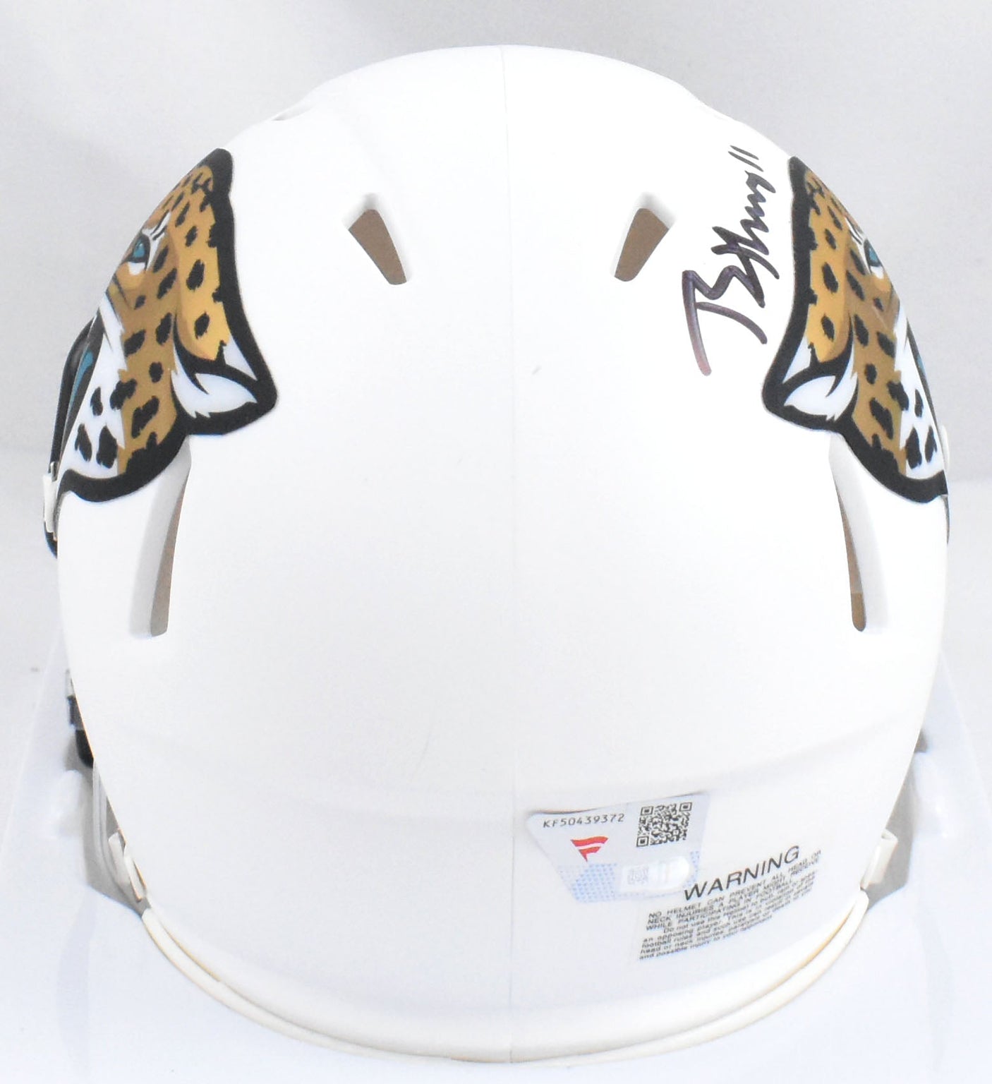 Brian Thomas Jr. Autographed Jaguars Alternate 2024 Speed Mini Helmet - Fanatics