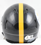 Troy Polamalu Autographed Pittsburgh Steelers Speed Mini Helmet - Beckett W Holo