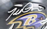 Terrell Suggs Autographed Baltimore Ravens Speed Mini Helmet - Beckett W Holo