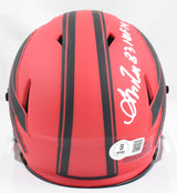 Andre Reed Autographed Buffalo Bills Rave Speed Mini Helmet HOF- Beckett W Holo