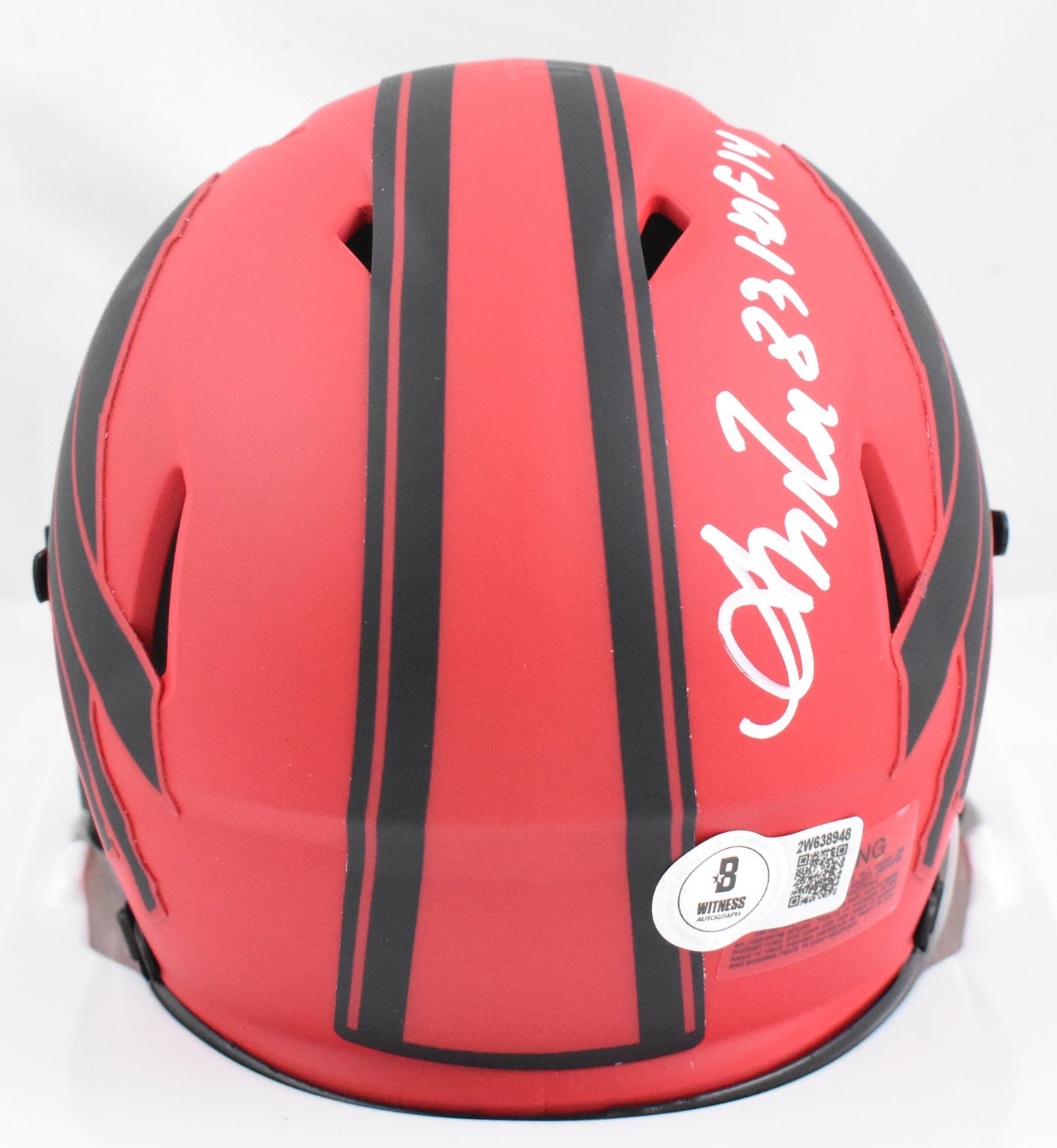 Andre Reed Autographed Buffalo Bills Rave Speed Mini Helmet HOF- Beckett W Holo