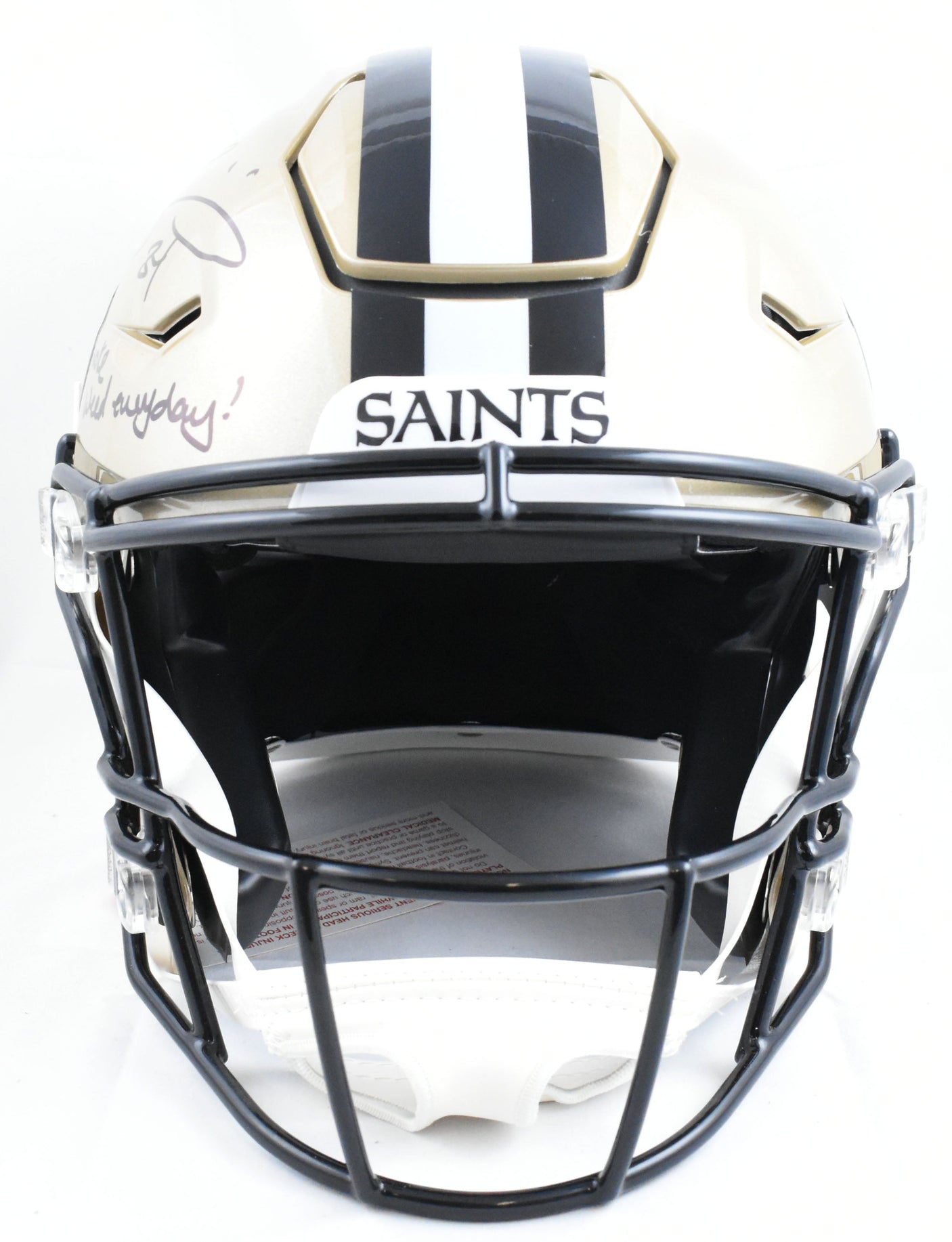 Ricky Williams Autographed Saints F/S SpeedFlex Helmet SWED - Beckett W Holo