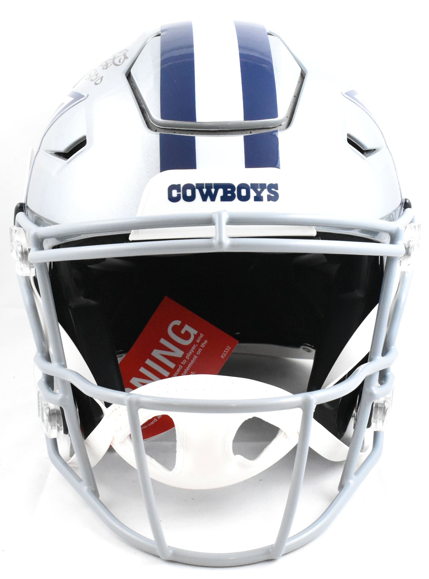 Emmitt Smith Autographed Cowboys F/S Speed Flex Helmet w/HOF - Beckett W Holo