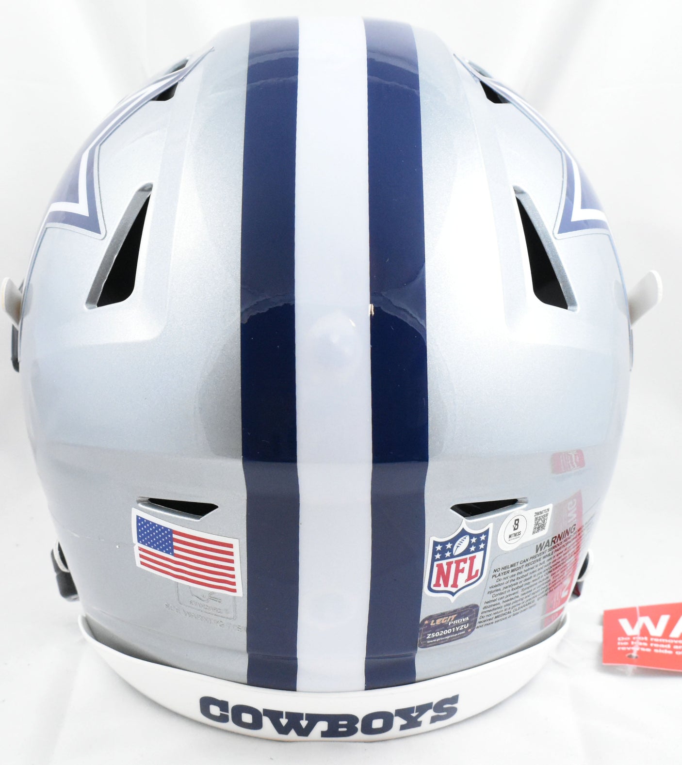 Emmitt Smith Autographed Dallas Cowboys F/S Speed Flex Helmet - Beckett W Holo