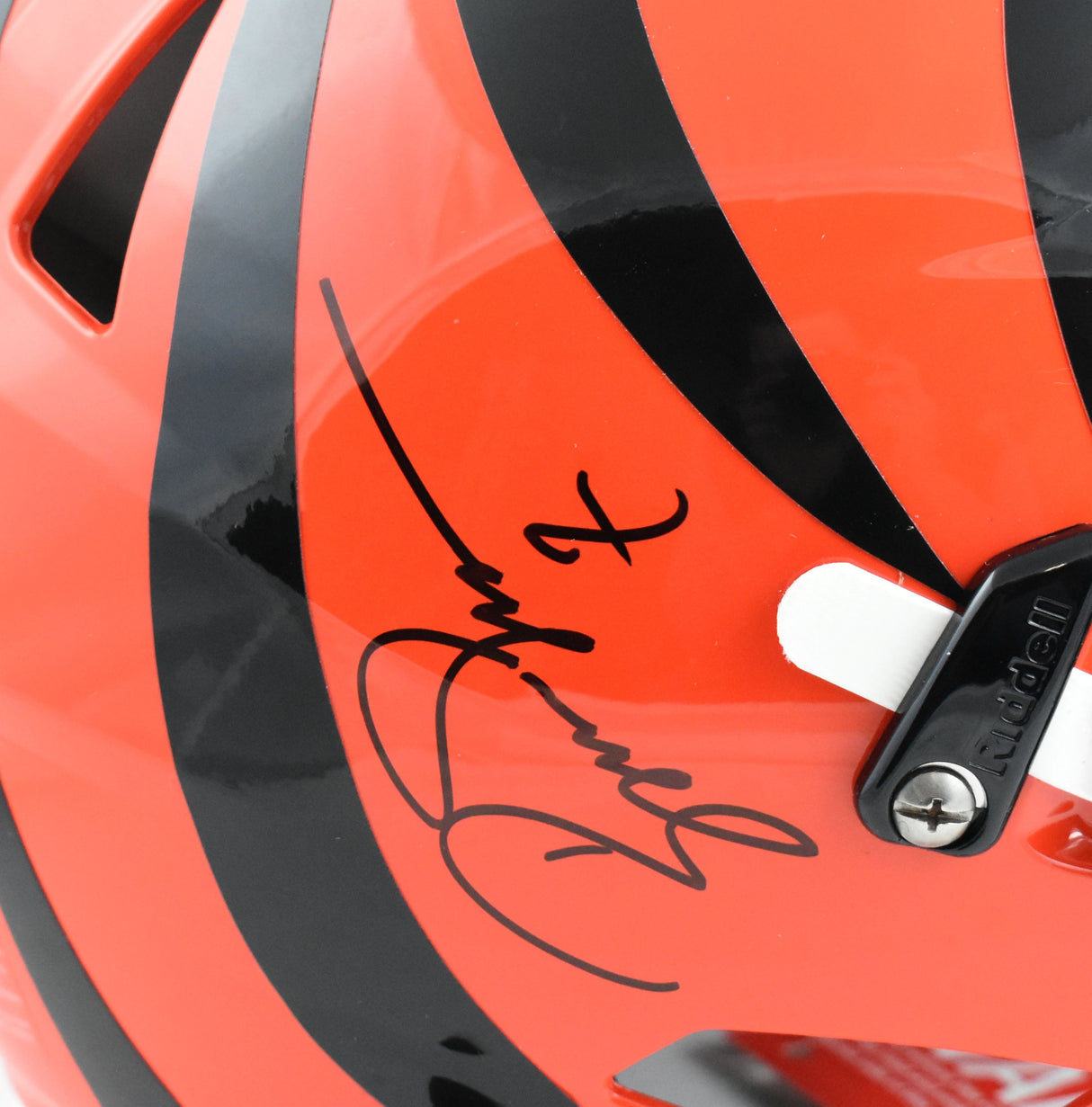 Boomer Esiason Autographed Bengals F/S Speed Flex Helmet - Beckett W Hologram
