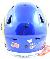 Puka Nacua Autographed Los Angeles Rams F/S Speed Flex Helmet - Fanatics