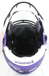 Jordan Addison Autographed Vikings F/S Speed Flex Helmet - Beckett W Hologram