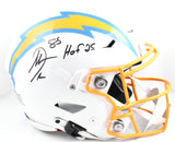 Antonio Gates Autographed Chargers F/S Speed Flex Helmet HOF- Beckett W Hologram